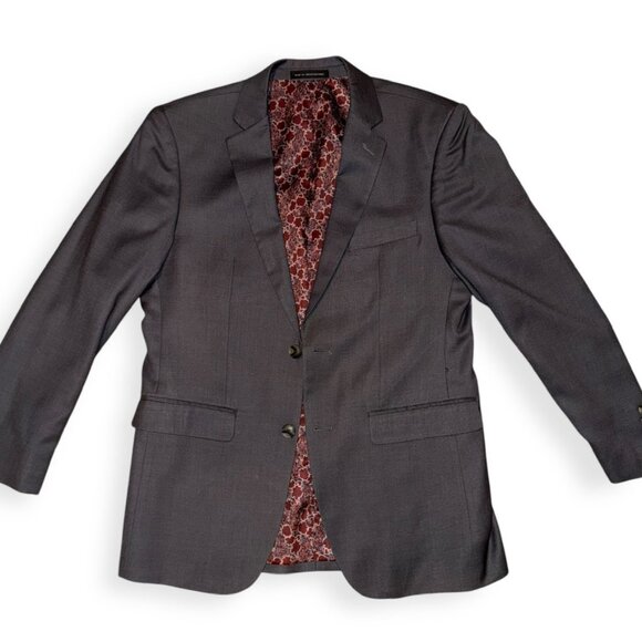 Perry Ellis Gray Suit Jacket - Picture 1 of 6